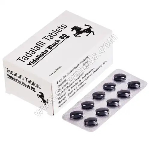 Elevate Pleasure with Vidalista Black 80 mg