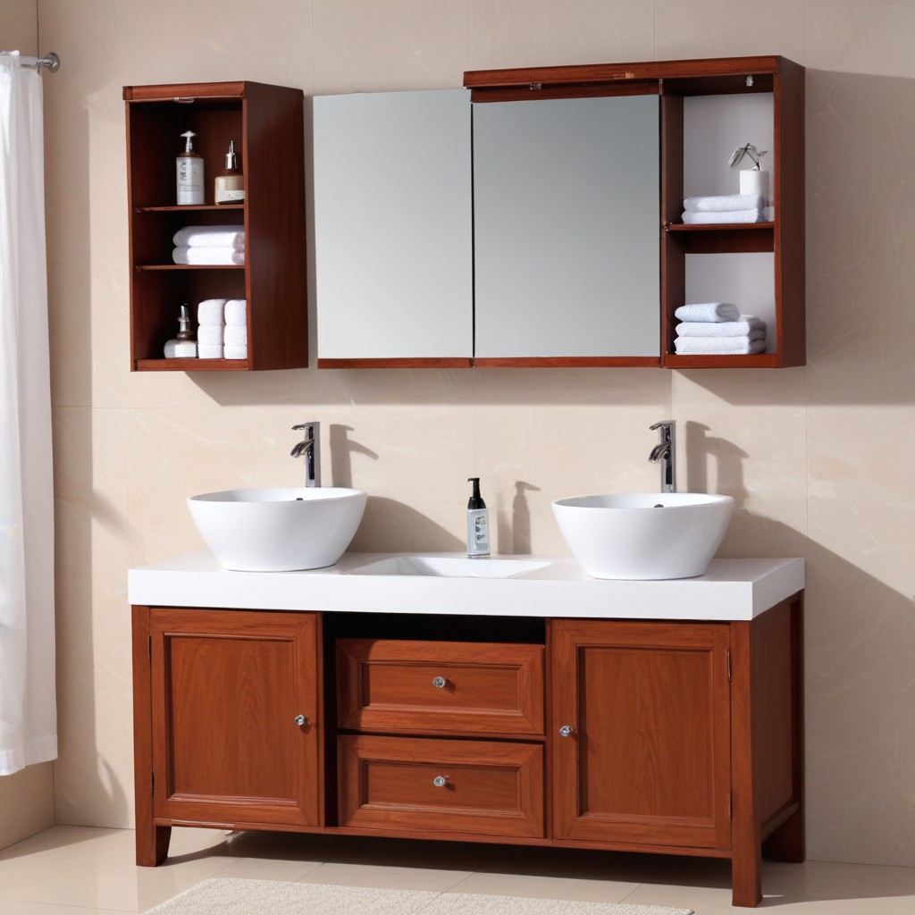 Bathroom Cabinet Furniture Ideas for Small Spaces